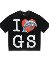 Godspeed Miami Dolphin Tee Black *Miami Exclusive*