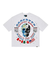 Godspeed Planet Futbol Tee White