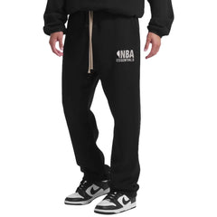 Fear of God Essentials x NBA Relaxed Black Sweatpants