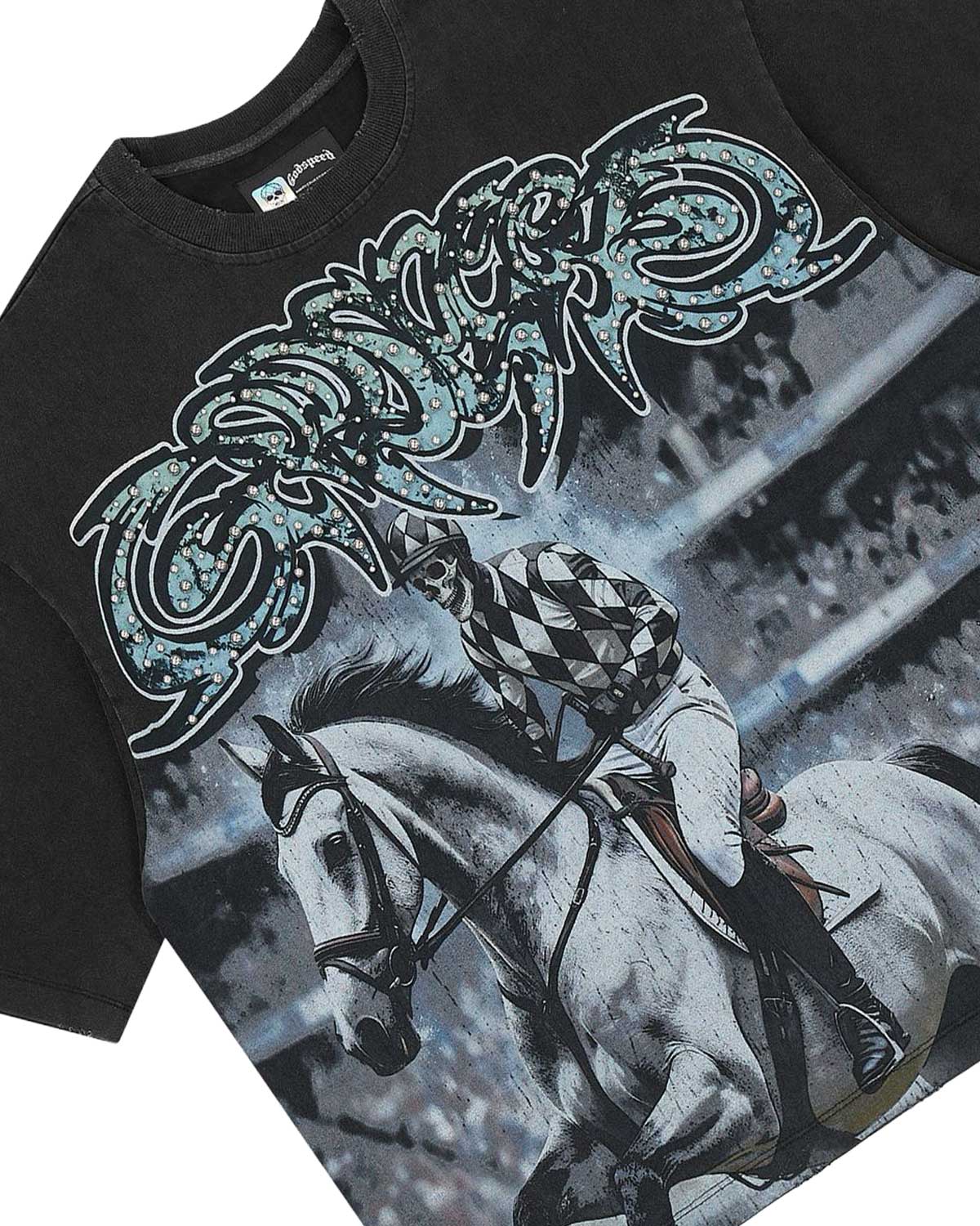 Godspeed Derby Tee Black