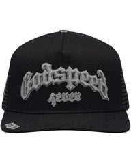 Godspeed Forever Trucker 3M Reflective Hat Black