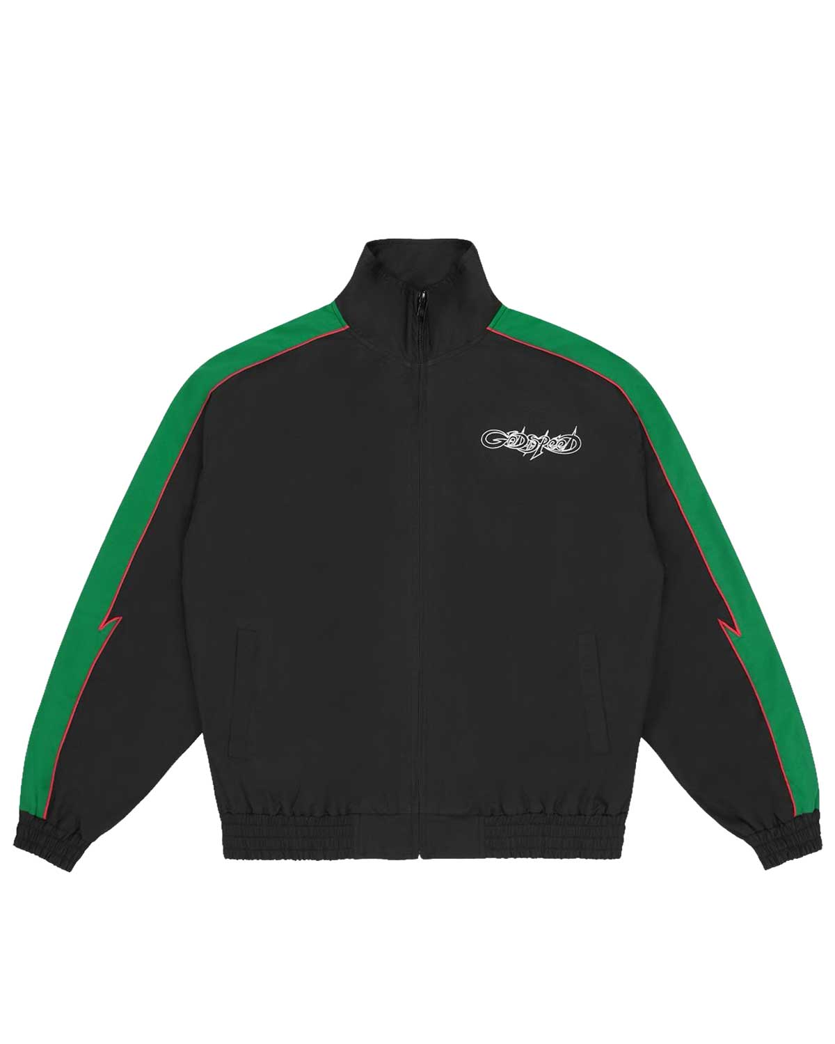 Godspeed GT Tracksuit Black/Green/Red